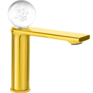 Умивальник змішувач Dream Crystal 27001G Gold космос Умивальник змішувач Dream Crystal 27001G Gold космос