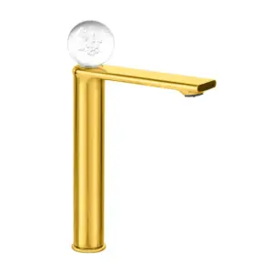 Умивальник змішувач високий Dream Crystal 27002G Gold космос Умивальник змішувач високий Dream Crystal 27002G Gold космос