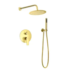 Душовий змішувач MONE Deluxe прихованого монтажу 8302382G TGold Душовий змішувач MONE Deluxe прихованого монтажу 8302382G TGold