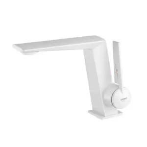 Змішувач для умивальника MONE Deluxe VILEN 60232W White Змішувач для умивальника MONE Deluxe VILEN 60232W White