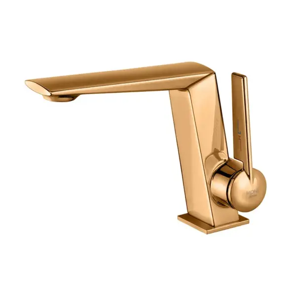 Змішувач для умивальника MONE Deluxe VILEN 60232RG Roze Gold Змішувач для умивальника MONE Deluxe VILEN 60232RG Roze Gold