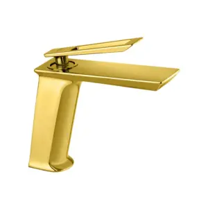Змішувач для умивальника MONE Deluxe ALEN 60024TG Gold Змішувач для умивальника MONE Deluxe ALEN 60024TG Gold