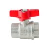 Кран кульовий ГГМ KOER EXTREME KE.217-25 - 1" FF ручка "метелик" червона