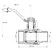 Кран кульовий Koer 1 1/4" ГШР (KR.215) Кран кульовий Koer 1 1/4" ГШР (KR.215)
