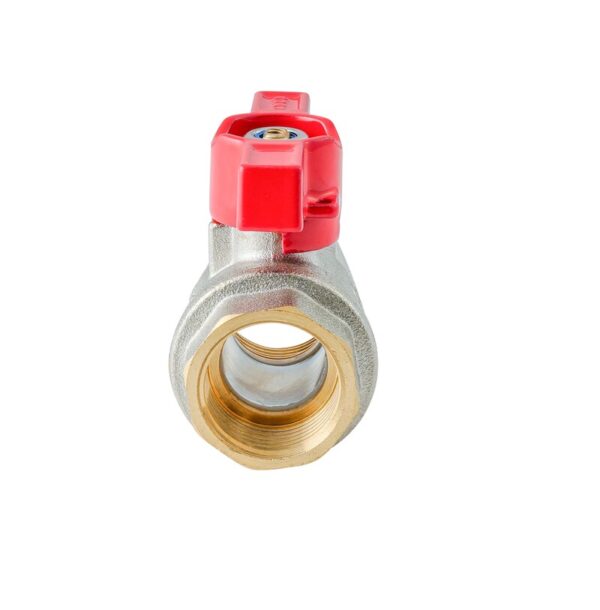 Кран кульовий ГГМ KOER EXTREME KE.217-20 - 3/4" FF ручка "метелик" червона
