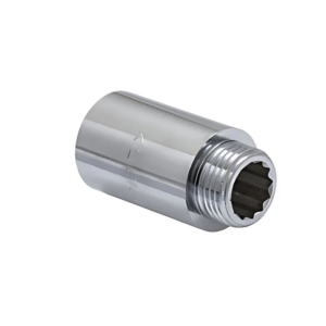 Подовжувач 1/2" 40мм (хром) Koer KF.E06-40.CHR Подовжувач 1/2" 40мм (хром) Koer KF.E06-40.CHR