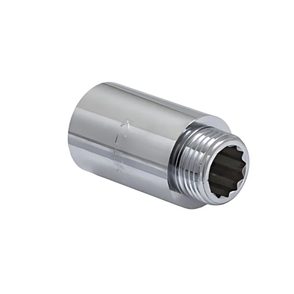 Подовжувач 1/2" 40мм (хром) Koer KF.E06-40.CHR Подовжувач 1/2" 40мм (хром) Koer KF.E06-40.CHR