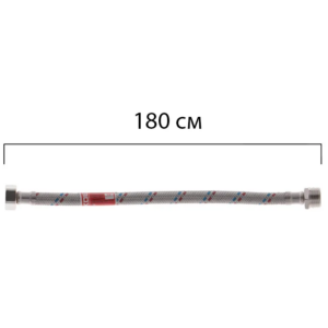 Гнучке підведення KOER KH-01-FM1/2"- 1800 нержавійка ГШ-180 см Гнучке підведення KOER KH-01-FM1/2"- 1800 нержавійка ГШ-180 см