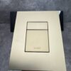 Панель змиву KOER KT-0607-12 157x198x3mm пластикова, кнопка квадратна (колір матове золото)