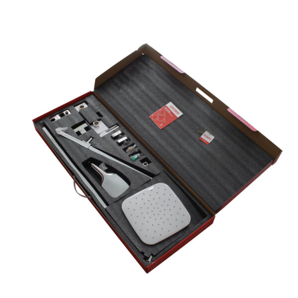 Душова колона зі змішувачем KOER KB-56009-04, 3 функціі (Колір хром+білий) Душова колона зі змішувачем KOER KB-56009-04, 3 функціі (Колір хром+білий)