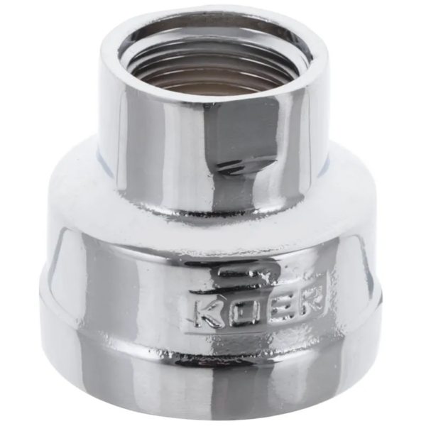 Муфта редукційна 1/2"х1" (хром) Koer KF.C0610.chr Муфта редукційна 1/2"х1" (хром) Koer KF.C0610.chr