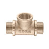 Трійник Koer KF.T06MFM.WN - 1/2" MFM без нікелю Трійник Koer KF.T06MFM.WN - 1/2" MFM без нікелю