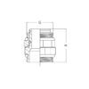 Ніпель поворотний Koer KF.N210 - 1'' MM Ніпель поворотний Koer KF.N210 - 1'' MM