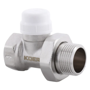 Кран термостатичний прямий Koer KR.923 - 1" Кран термостатичний прямий Koer KR.923 - 1"