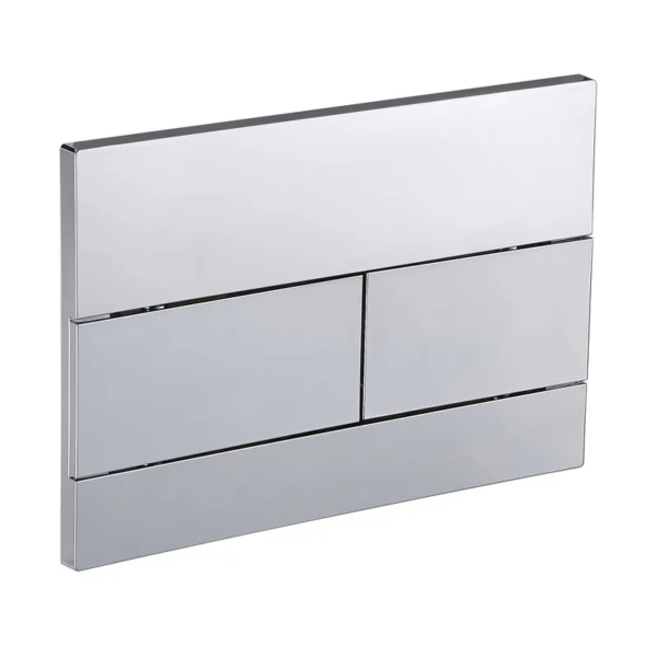 Панель змиву KOER KT-0603-01 240x160x10mm пластикова, кнопка лінійна (колір хром) Панель змиву KOER KT-0603-01 240x160x10mm пластикова, кнопка лінійна (колір хром)