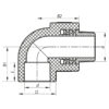 Кут ЗР 25x3/4M PPR Koer K0120.PRO