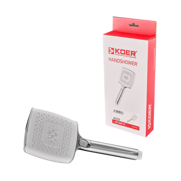 Лійка для душу KOER KP-0409-01, 4 функції (Колір хром) Лійка для душу KOER KP-0409-01, 4 функції (Колір хром)