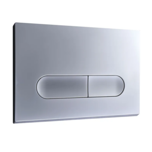 Панель змиву KOER KT-0608-14 240x160x10mm пластикова, кнопка закруглена (колір сатин) Панель змиву KOER KT-0608-14 240x160x10mm пластикова, кнопка закруглена (колір сатин)