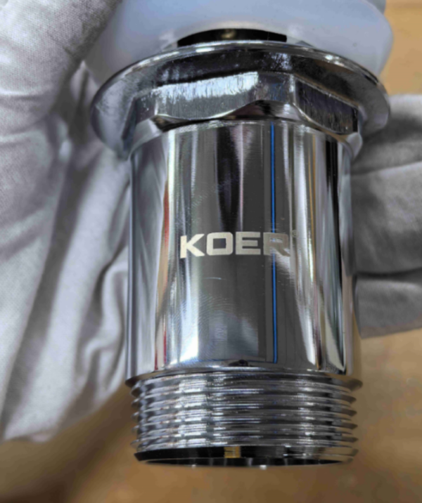 Донний клапан для раковини з переливом KOER PW-07-11 автоматичний 1 1/4'' Донний клапан для раковини з переливом KOER PW-07-11 автоматичний 1 1/4''