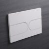 Панель змиву KOER KT-0604-03 240x160x10mm пластикова, кнопка закруглена (колір білий) Панель змиву KOER KT-0604-03 240x160x10mm пластикова, кнопка закруглена (колір білий)