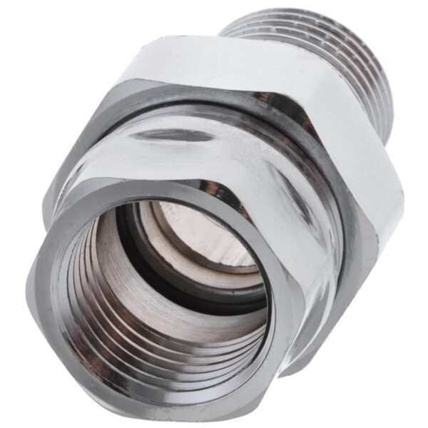 Згін американка (хром) 1/2 "прямий Koer KR.341.chr Згін американка (хром) 1/2 "прямий Koer KR.341.chr