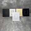 Панель змиву KOER KT-0607-07 157x198x3mm пластикова, кнопка квадратна (колір графіт)