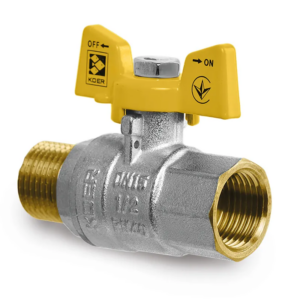 Кран кульовий Koer KG.208 - 3/4" FM ГШМ (газ)