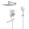 Душова система вбудована KOER KB-66009-01, 3 функції (Колір хром) Душова система вбудована KOER KB-66009-01, 3 функції (Колір хром)