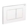 Панель змиву KOER KT-0602-03 240x160x10mm пластикова, кнопка квадратна (колір білий) Панель змиву KOER KT-0602-03 240x160x10mm пластикова, кнопка квадратна (колір білий)