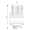 Термоголовка для радіатора M30x1.5 Koer KR.1330 Термоголовка для радіатора M30x1.5 Koer KR.1330