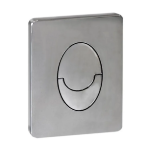 Панель змиву KOER KT-0606-01 157x198x3mm пластикова, кнопка закруглена (колір хром) Панель змиву KOER KT-0606-01 157x198x3mm пластикова, кнопка закруглена (колір хром)