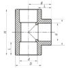 Трійник Koer K0009.PRO - 32 PPR Трійник Koer K0009.PRO - 32 PPR