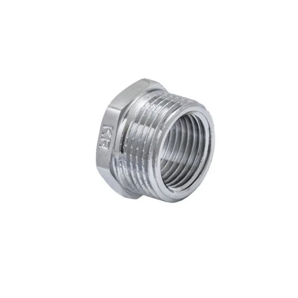 Футорка 1/2 "х3/4" (хром) Koer KF.F0608.chr Футорка 1/2 "х3/4" (хром) Koer KF.F0608.chr