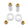 Комплект подовжувачів 1/2Fx1/2M білий KOER KF.SET.06MF WHITE Комплект подовжувачів 1/2Fx1/2M білий KOER KF.SET.06MF WHITE