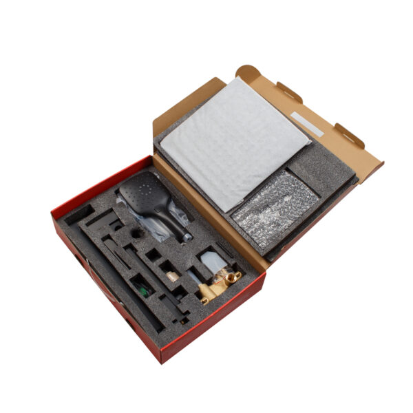 Душова система вбудована KOER KB-66009-05, 3 функції (Колір чорний) Душова система вбудована KOER KB-66009-05, 3 функції (Колір чорний)