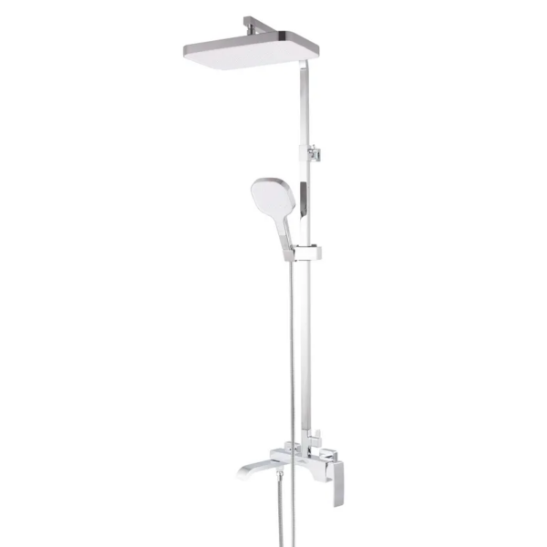 Душова колона зі змішувачем KOER KB-56037-01, 3 функції (Колір хром) Душова колона зі змішувачем KOER KB-56037-01, 3 функції (Колір хром)