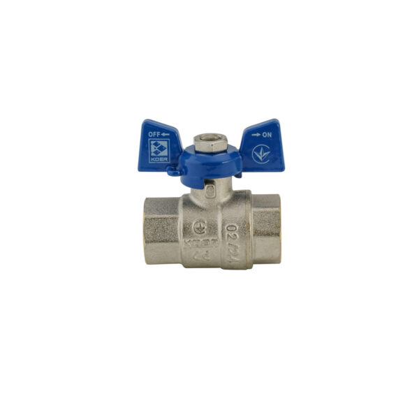 Кран кульовий Koer 1/2" ГГМ (KR.217.B) синій Кран кульовий Koer 1/2" ГГМ (KR.217.B) синій
