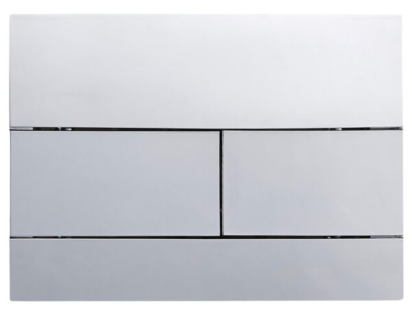 Панель змиву KOER KT-0603-01 240x160x10mm пластикова, кнопка лінійна (колір хром) Панель змиву KOER KT-0603-01 240x160x10mm пластикова, кнопка лінійна (колір хром)