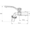 Кран поливу Koer KR.246 - 1/2" Кран поливу Koer KR.246 - 1/2"