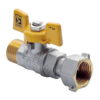Кран з накидною гайкою 3/4" ГШМ газ Koer KR.220.G Кран з накидною гайкою 3/4" ГШМ газ Koer KR.220.G