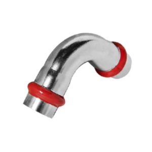Коліно 90° дворозтрубне KOER KQ.L42-2 PRESS-INOX AISI 304 42x42 Коліно 90° дворозтрубне KOER KQ.L42-2 PRESS-INOX AISI 304 42x42