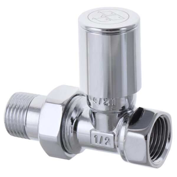 Кран для рушникосушки прямий Koer KR.532 - 1/2" (Продається по 1 шт.)