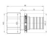 Перехідник з ВР Koer KA.A08F-25 - 25(3.5mm) x 3/4"F