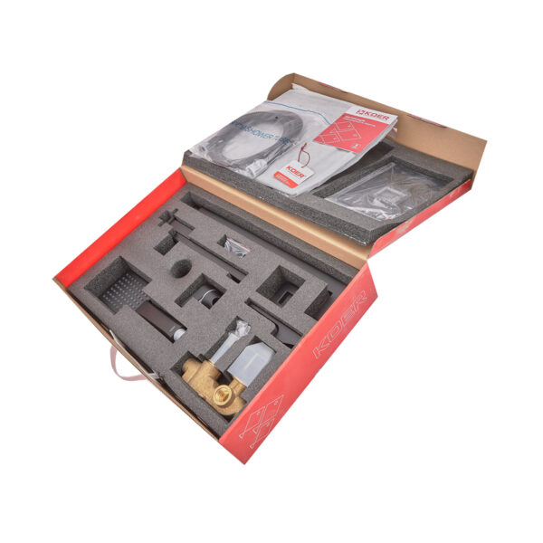 Душова sistema вбудована KOER KB-66009-05, 3 функції (Колір чорний) Душова sistema вбудована KOER KB-66009-05, 3 функції (Колір чорний)