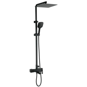 Душова колона зі змішувачем KOER KB-56009-05, 3 функції (Колір чорний) Душова колона зі змішувачем KOER KB-56009-05, 3 функції (Колір чорний)