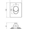 Панель змиву KOER KT-0606-05 157x198x3mm пластикова, кнопка закруглена (колір чорний матовий) Панель змиву KOER KT-0606-05 157x198x3mm пластикова, кнопка закруглена (колір чорний матовий)