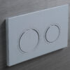 Панель змиву KOER KT-0605-01 220x140x12mm пластикова, кнопка кругла (колір хром) Панель змиву KOER KT-0605-01 220x140x12mm пластикова, кнопка кругла (колір хром)
