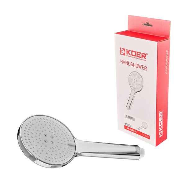 Лійка для душу KOER KP-0406-01, 3 функції (Колір хром) Лійка для душу KOER KP-0406-01, 3 функції (Колір хром)