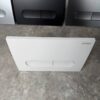 Панель змиву KOER KT-0608-03 240x160x10mm пластикова, кнопка закруглена (колір білий)