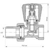 Вентиль прямий 1/2x1/2 "антіпротічка" Koer KR.903-Gi Вентиль прямий 1/2x1/2 "антіпротічка" Koer KR.903-Gi